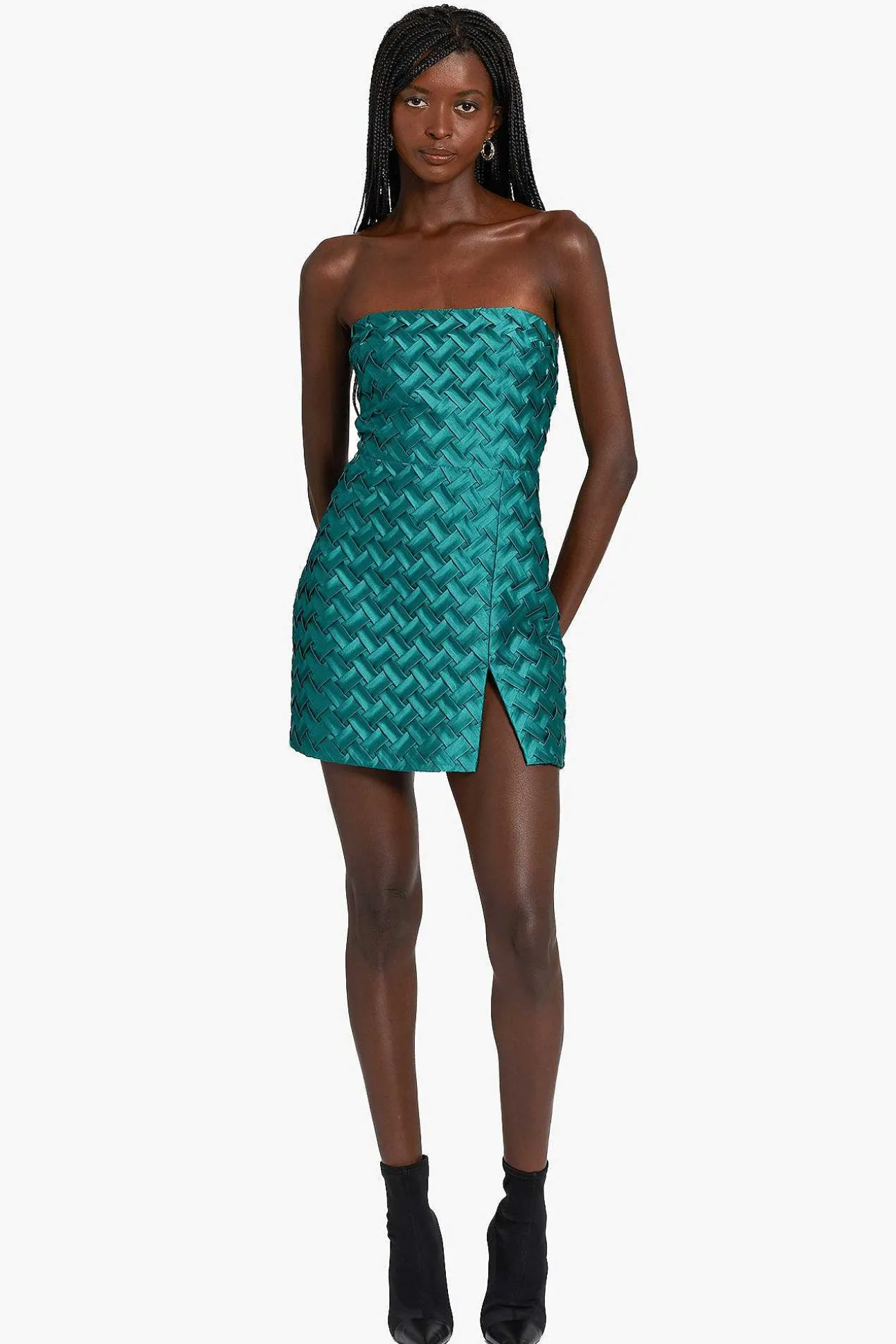 Arely Dress In Pleat