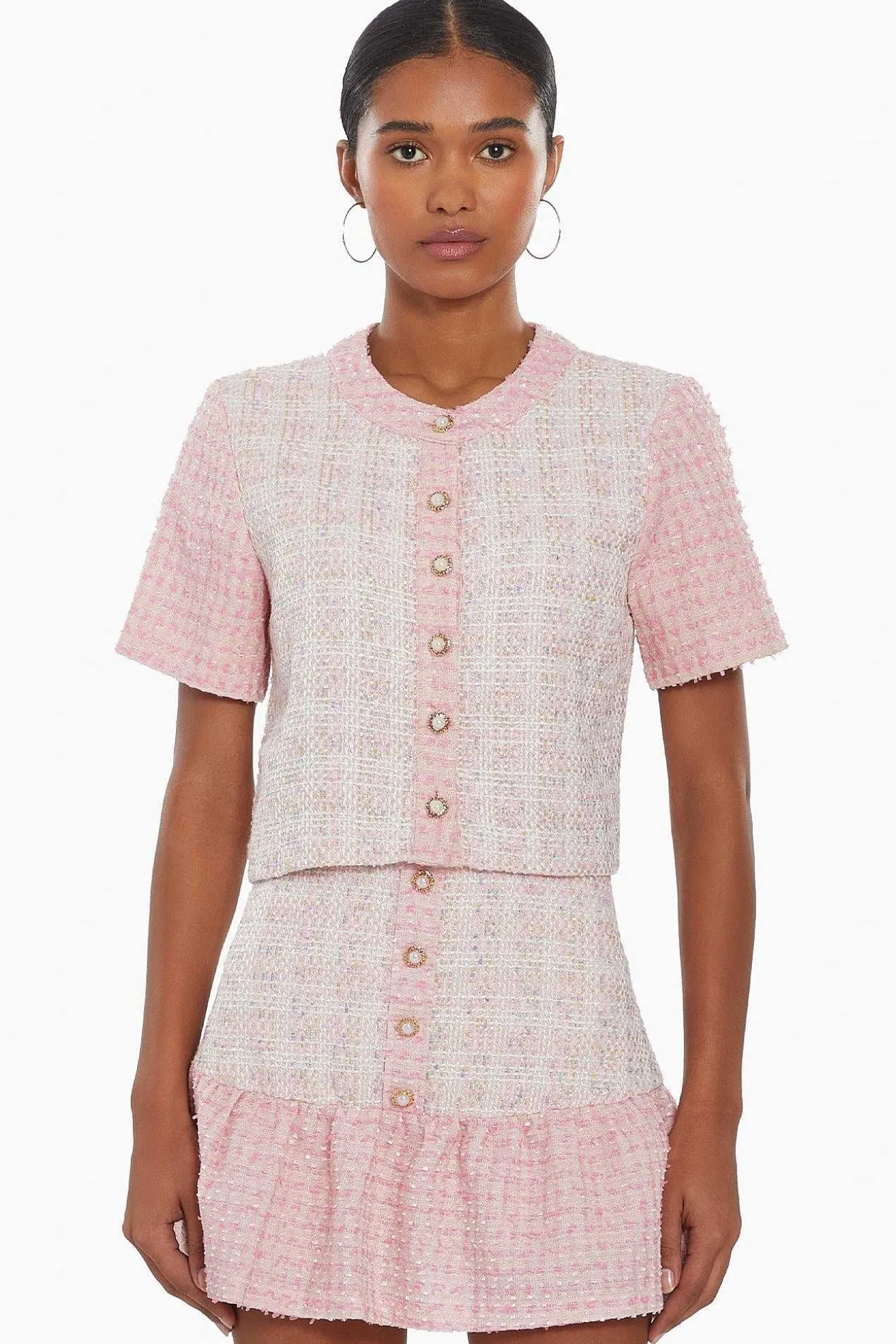 Braswell Top In Pennington Tweed