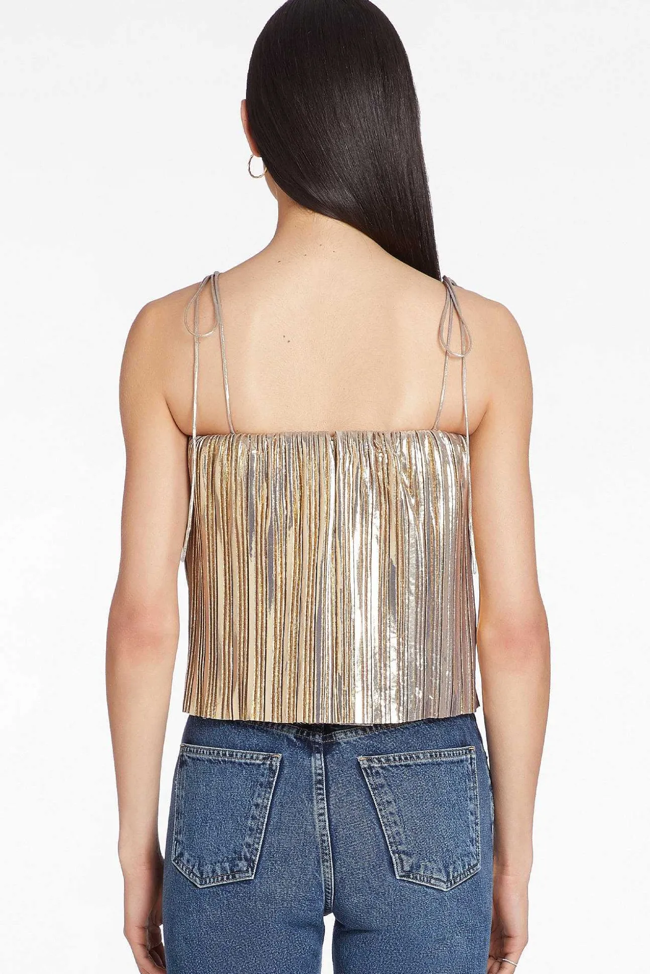 Collina Top In Pleats