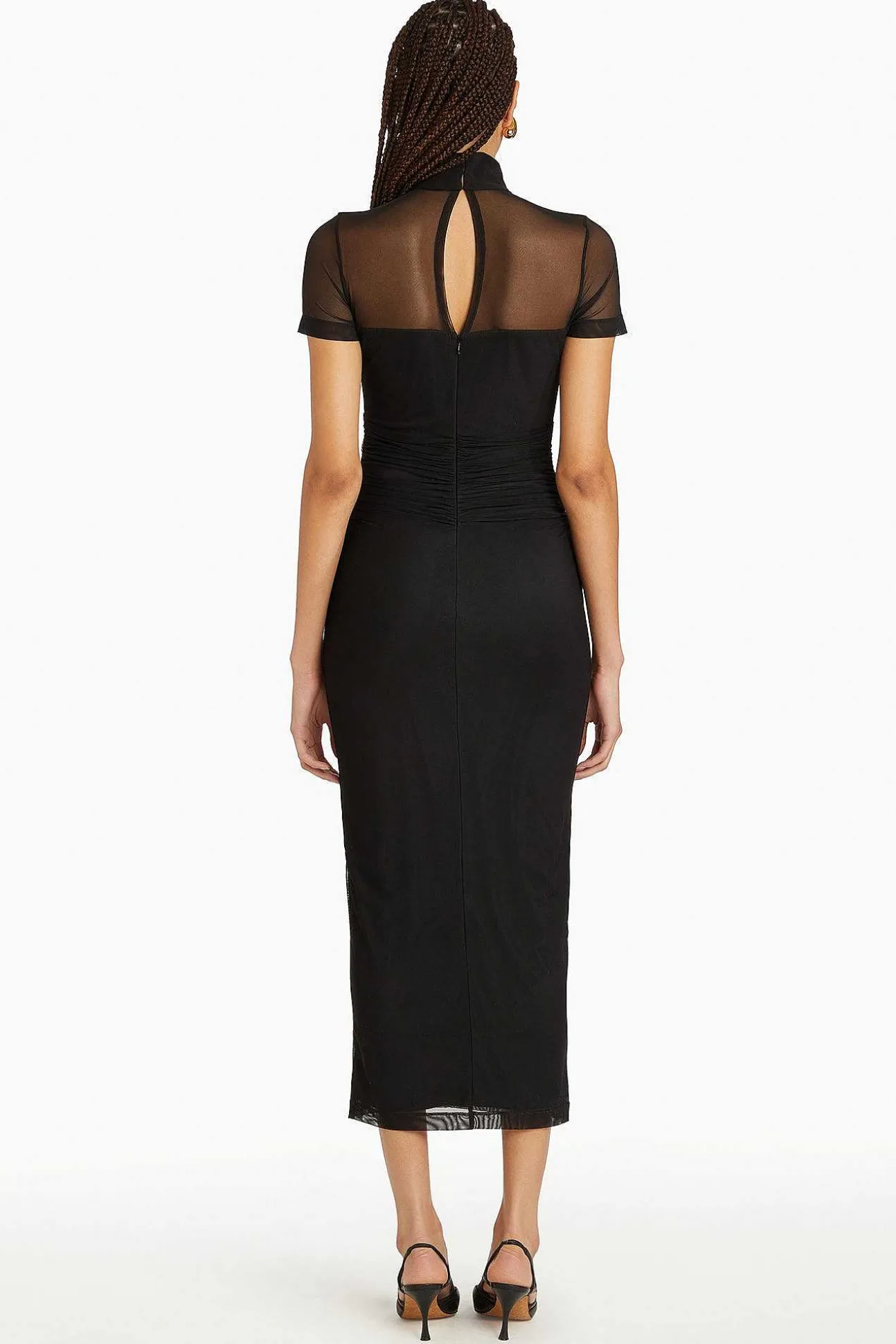 Dominique Dress In Mesh
