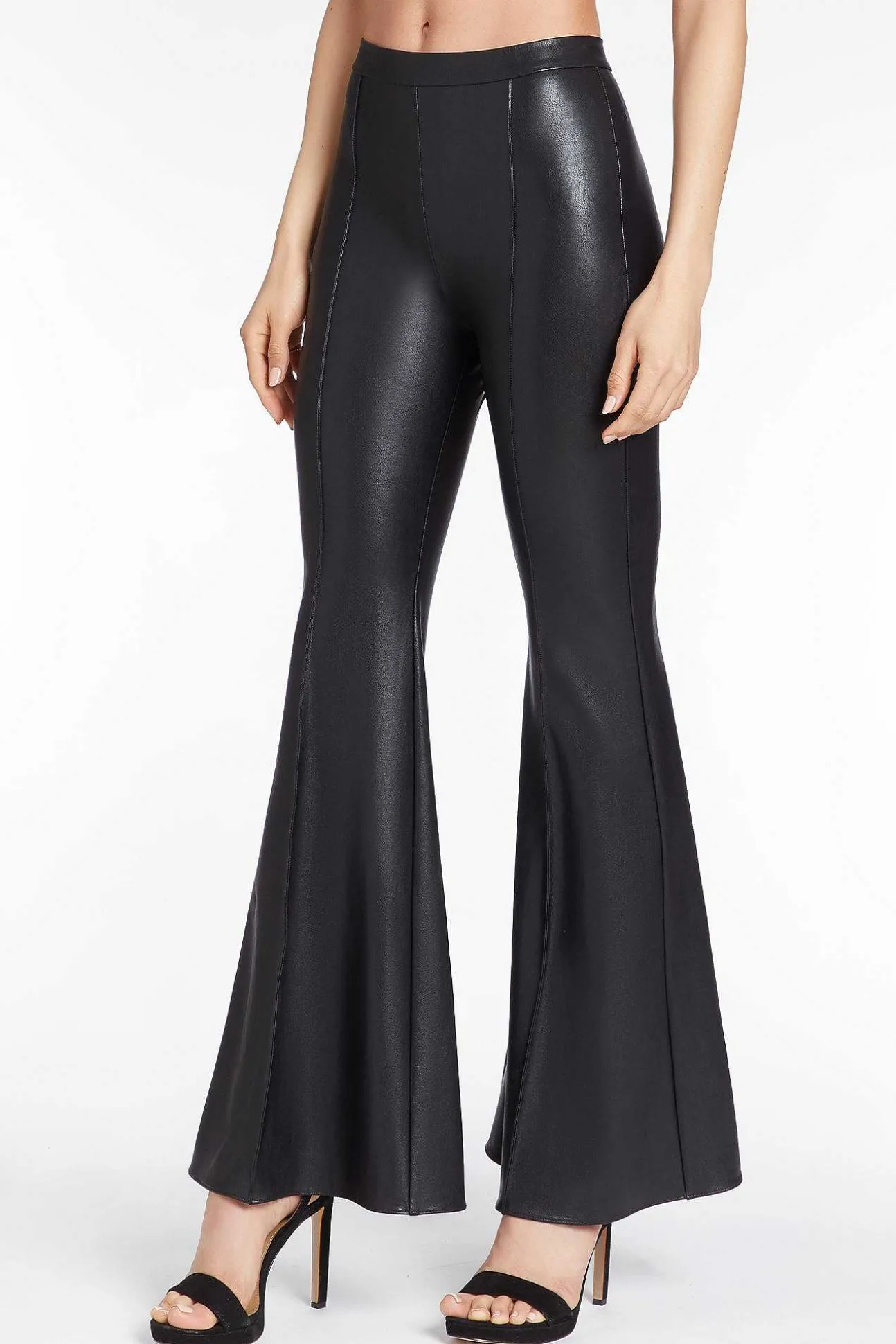 Hughes Pants In Faux Leather
