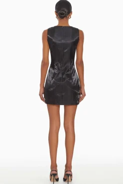 Puzzle Dress In Lame